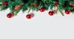 QR Codes on Christmas Decoration